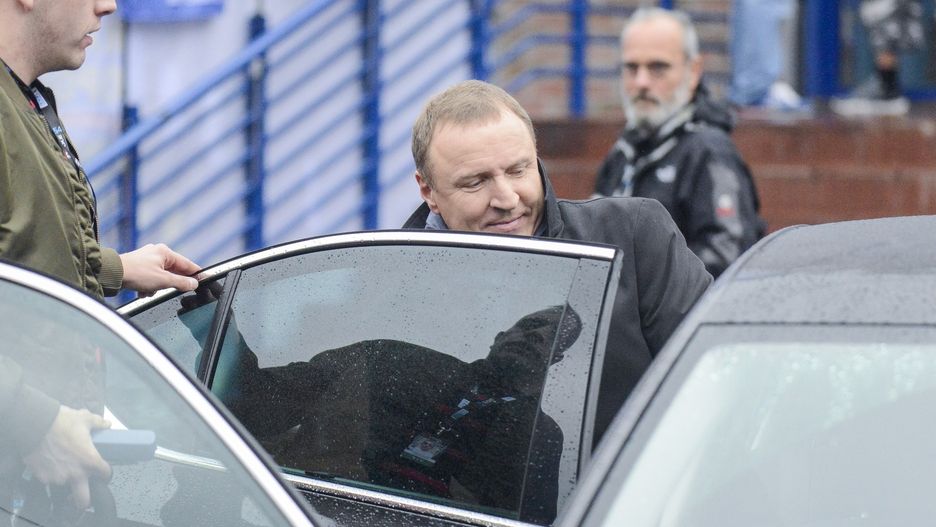 Jacek Kurski wracał z festiwalu w Opolu 