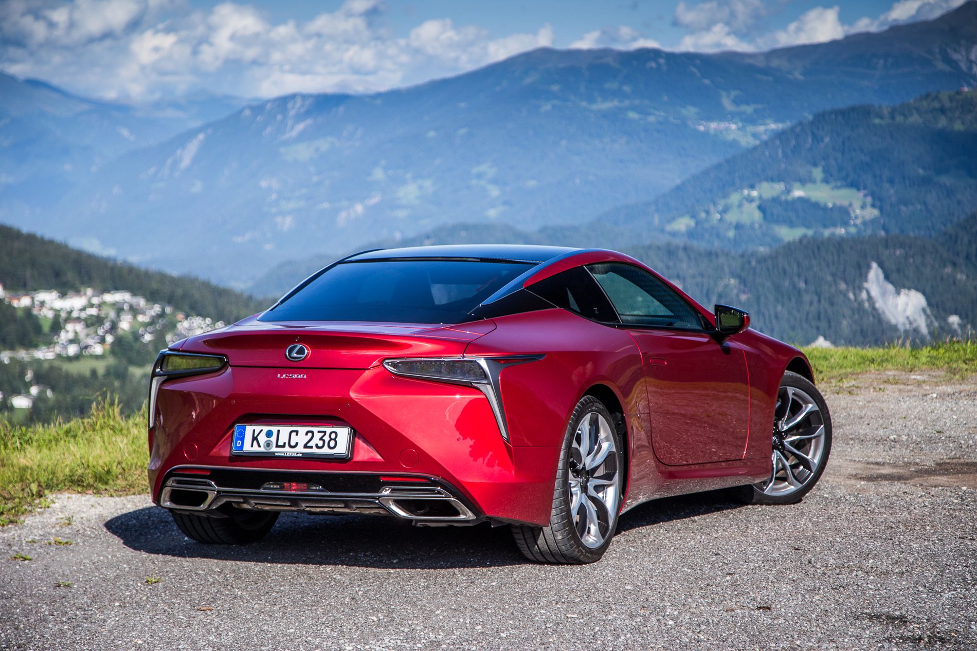 Lexus LC500 / fot. Mateusz Żuchowski 