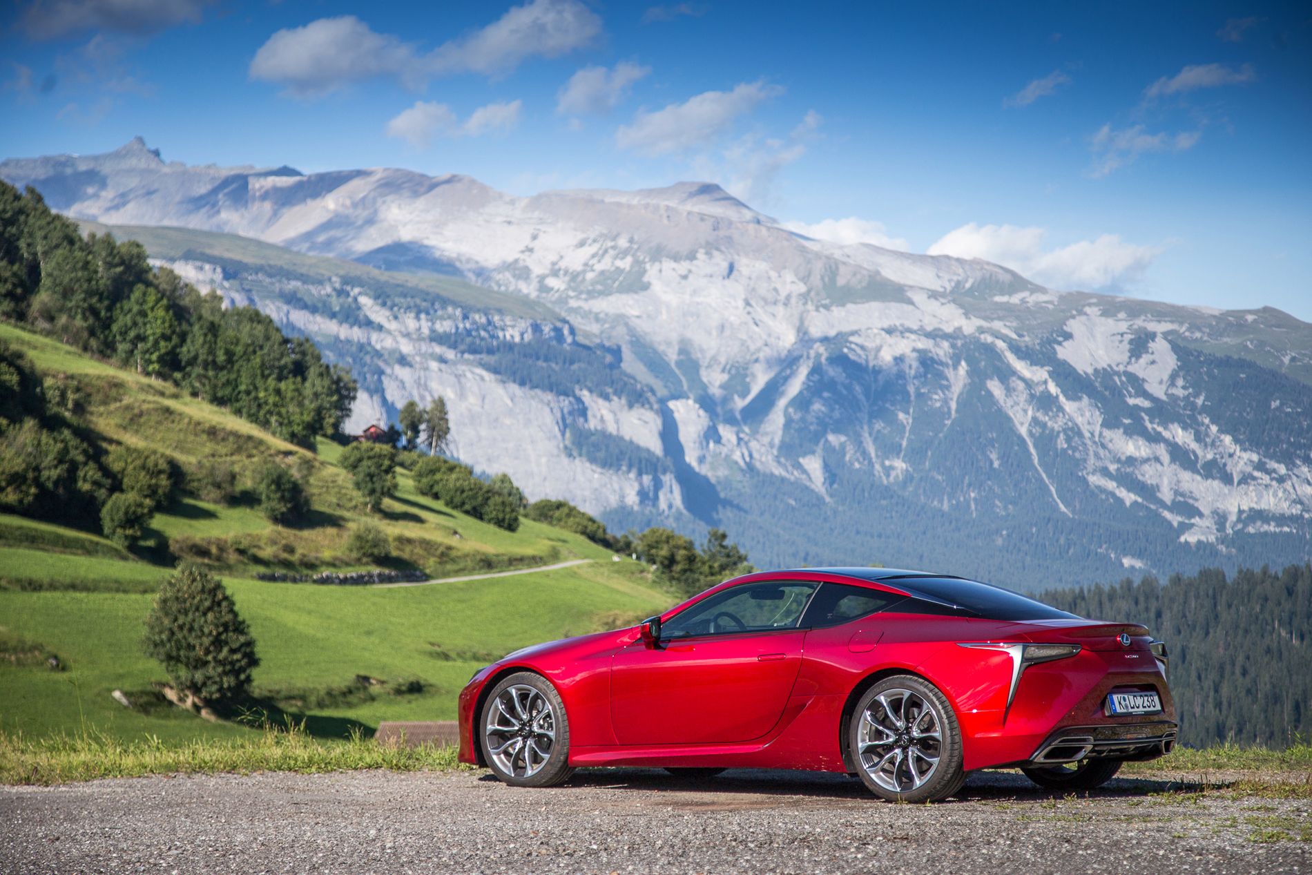Lexus LC500 / fot. Mateusz Żuchowski 