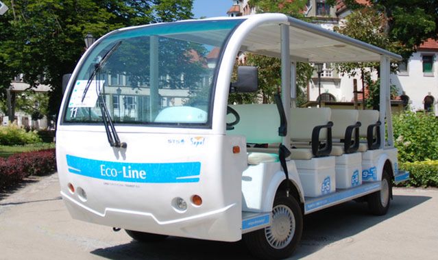 Ekologiczne busy na ulicach Sopotu