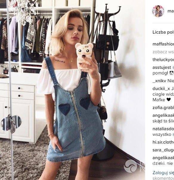 Maffashion powiększyła usta