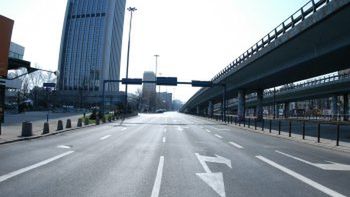 Warszawa opustoszała