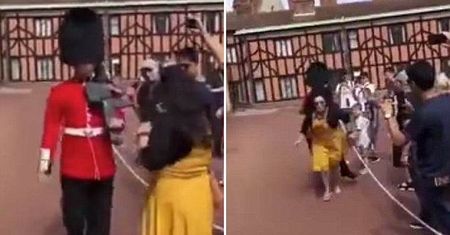 Brytyjska Gwardia Królewska się nie patyczkuje. Brutalnie przekonała się o tym turystka