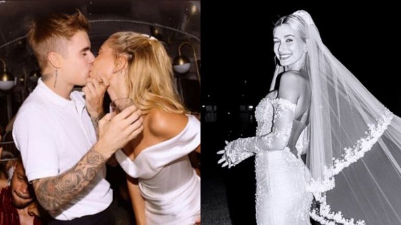 Hailey Bieber ponownie wspomina swój ślub z Justinem Bieberem.