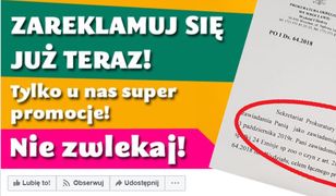 Miała być jedna reklama za 300 zł. Przyszła faktura na kilka tysięcy lub "propozycja ugody"