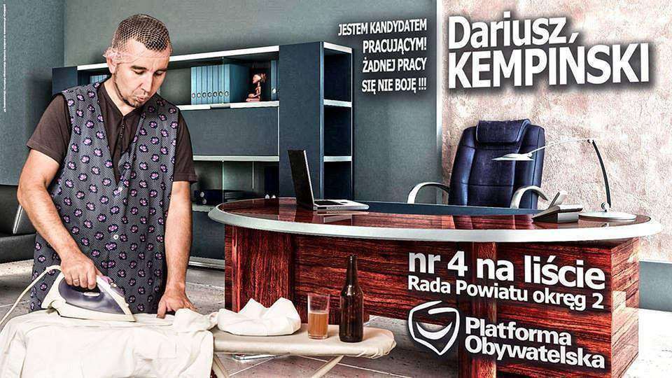 Dariusz Kempiński – plakat wyborczy