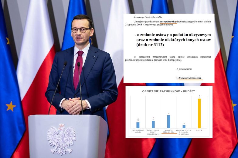 Premier rzutem na taśmę wnosi do Sejmu autopoprawkę do ustawy dot. cen prądu