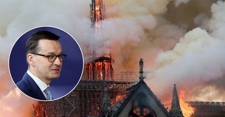 Pożar Notre Dame. Premier Morawiecki: Jesteśmy gotowi pomóc