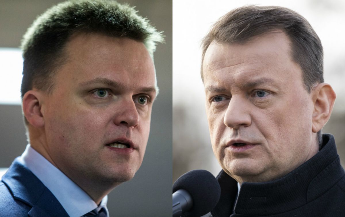 Mariusz Błaszczak o Szymonie Hołowni. "Inne wydanie układu, który rządził Polską 8 lat"