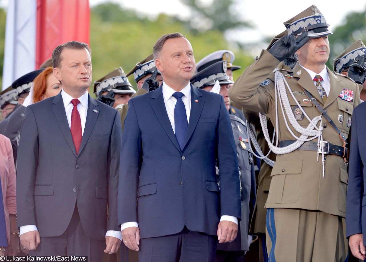 Przysięga żołnierzy WOT. Na miejscu prezydent Andrzej Duda