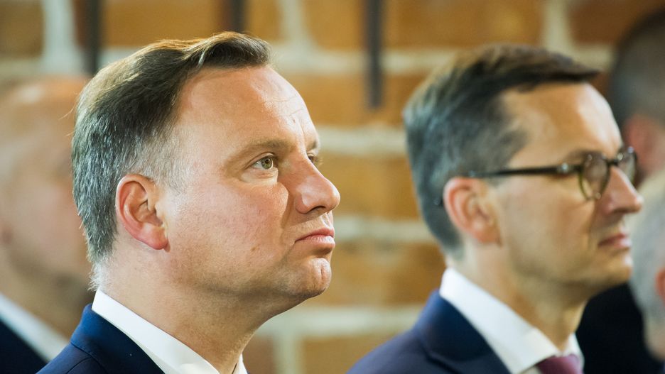 Pałac Prezydencki. Andrzej Duda przyjął dymisję rządu Mateusza Morawieckiego