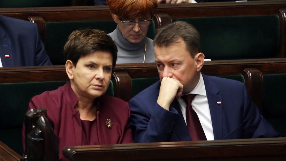 Beata Szydło i Mariusz Błaszczak we wtorek przekazali informację ws. pomocy po nawałnicach