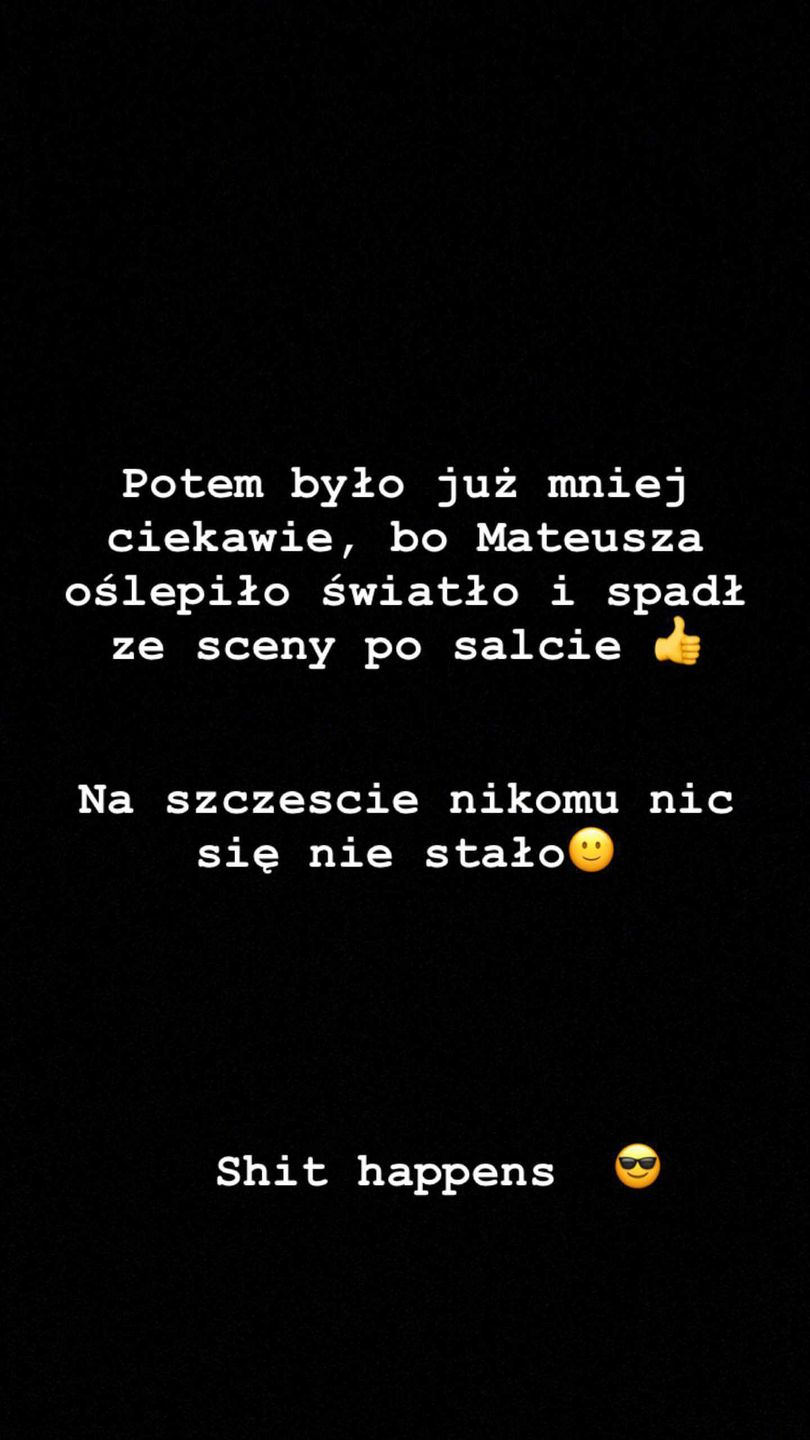 Fit Lovers tłumaczą się z wypadku