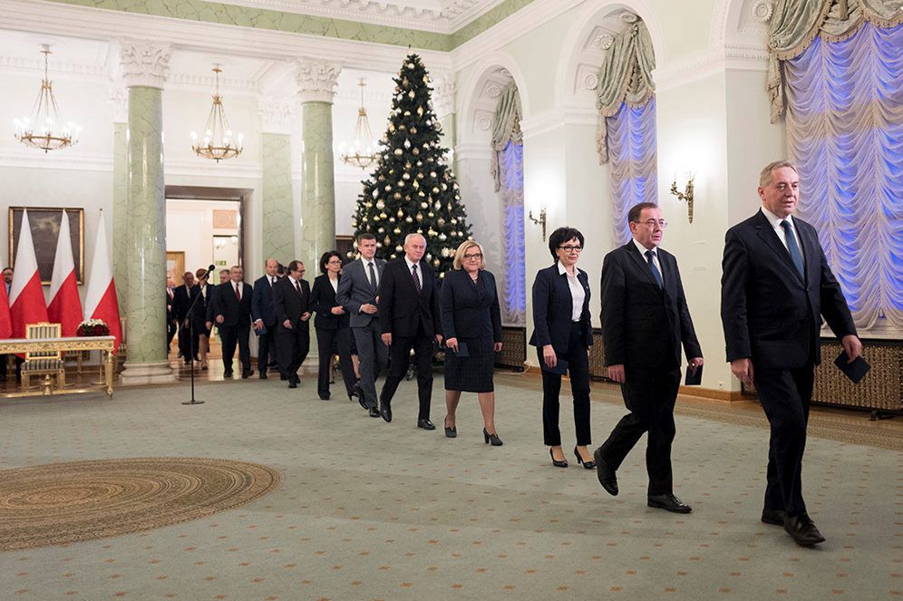 Andrzej Duda powołuje nowych ministrów. Oglądaj transmisję z Pałacu Prezydenckiego