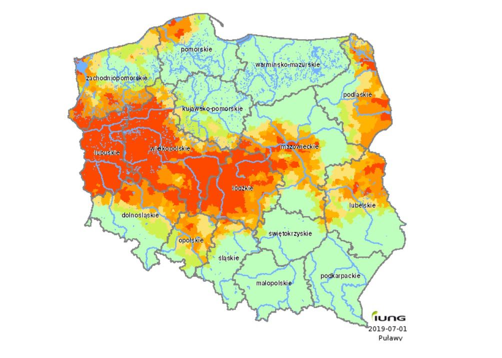 Susza coraz bardziej doskwiera – objęła większość województw