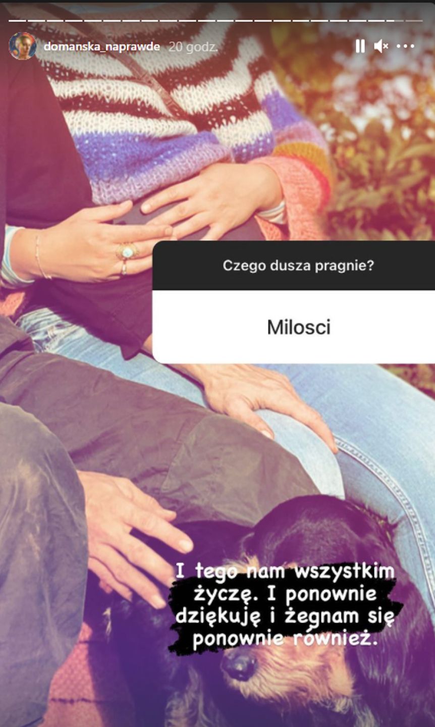 Aleksandra Domańska pokazała ciążowy brzuszek