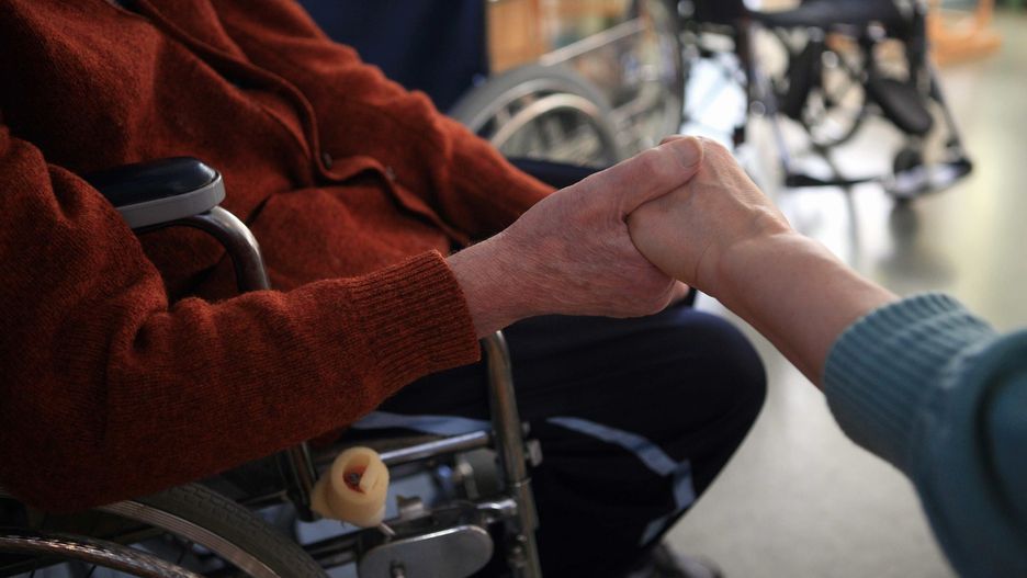 Nagranie powstało w domu opieki w Tomicach na Dolnym Śląsku