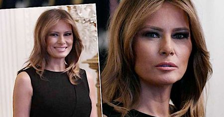 Skromna jak nigdy Melania Trump w ogniu krytyki. Jej czarna miniówka wywołała mnóstwo kontrowersji