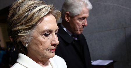 Pożar w posiadłości Clintonów