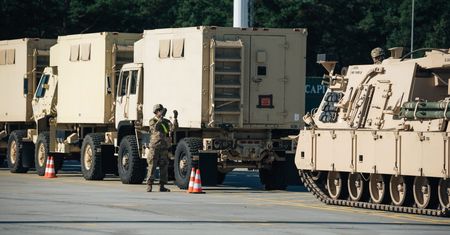 "Majstersztyk" polskiej spedycji. Saksońska policja zatrzymała transport wojskowy
