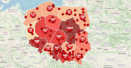Koronawirus w Polsce. Mapa zakażeń pokazuje kolejne ofiary. Na świecie pandemia nie spowalnia