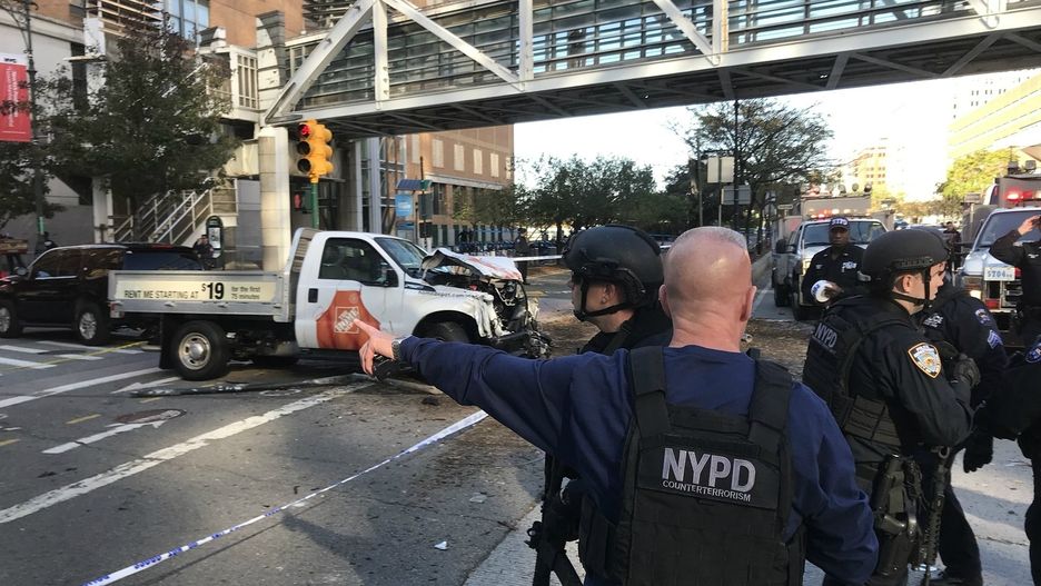 Miejsce ataku terrorystycznego w USA