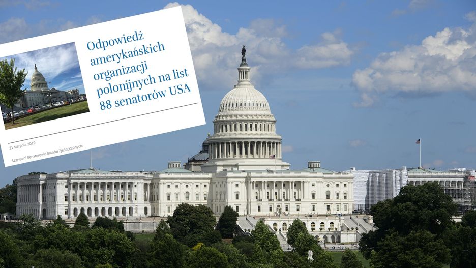 USA. Organizacje polonijne napisały list do amerykańskich senatorów