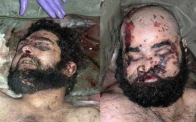 Reuters: na fotografiach można rozpoznać zabitych synów Saddama