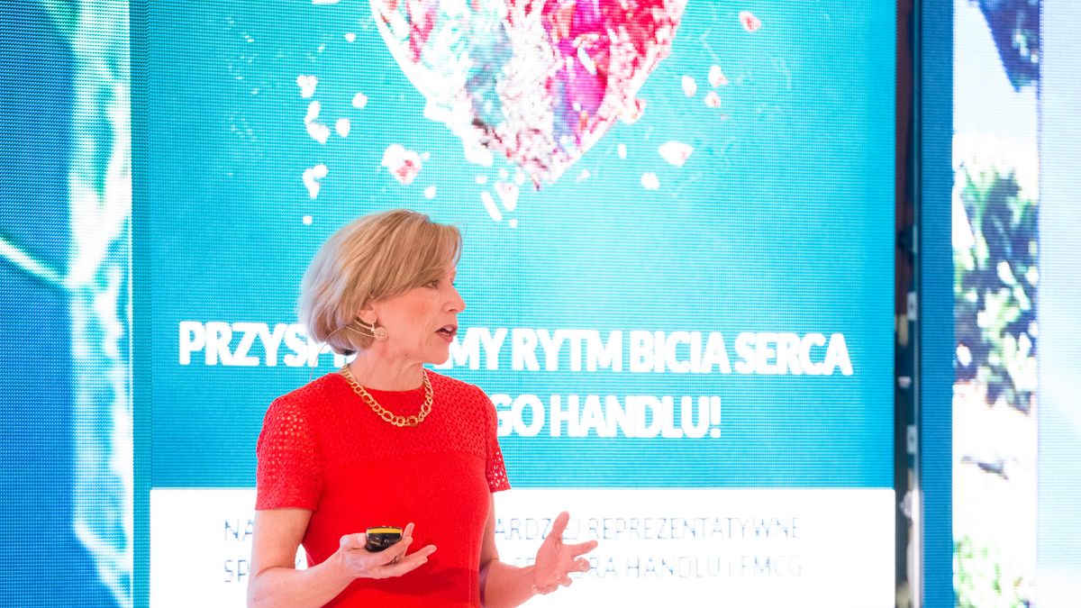Geraldine Huse - prezes Procter & Gamble w Europie Centralnej.