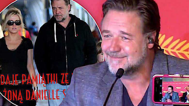 Russell Crowe aukcja, rozwód