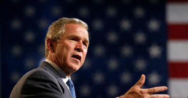 Bush - najmniejsze poparcie od początku kadencji