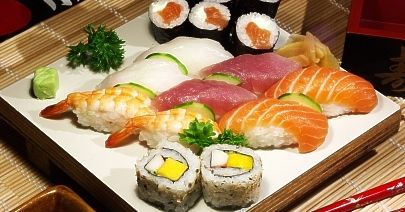 Sushi - paleta smaku