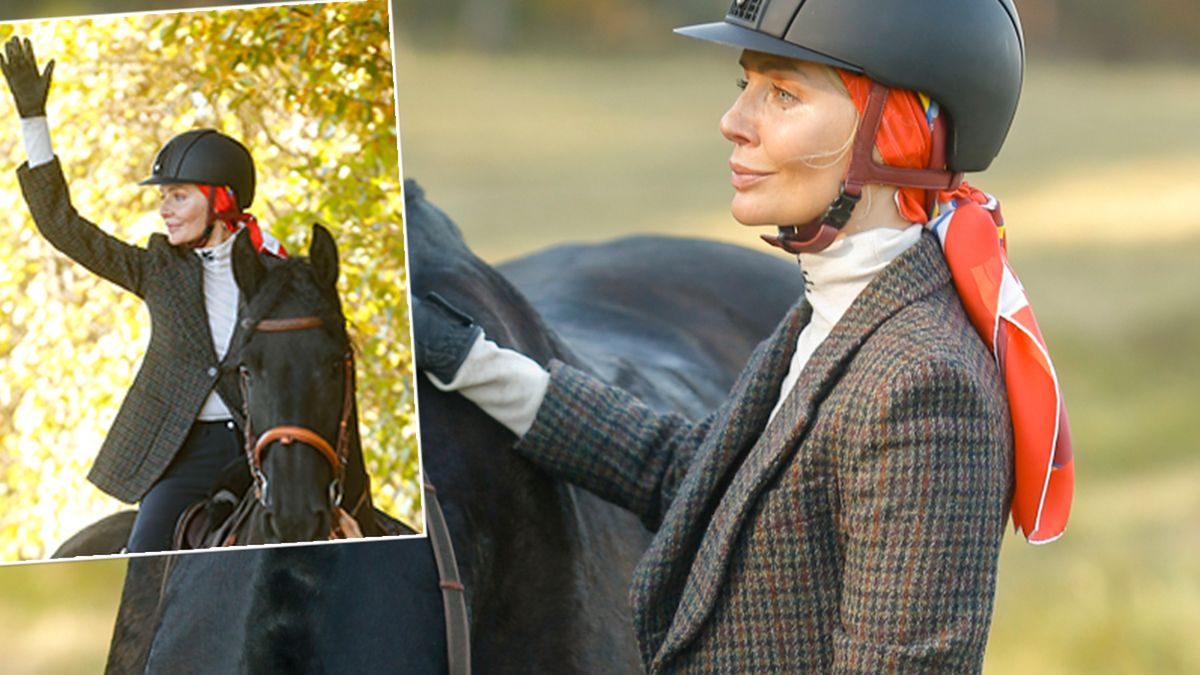 Agnieszka Woźniak-Starak na Hubertusie