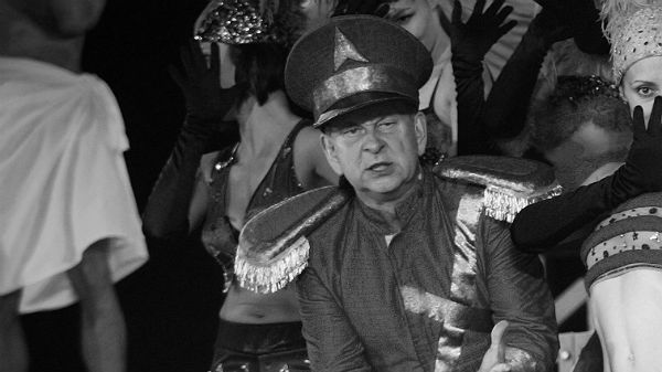 Jacenty Jędrusik jako Król Herod w "Jesus Christ Superstar"