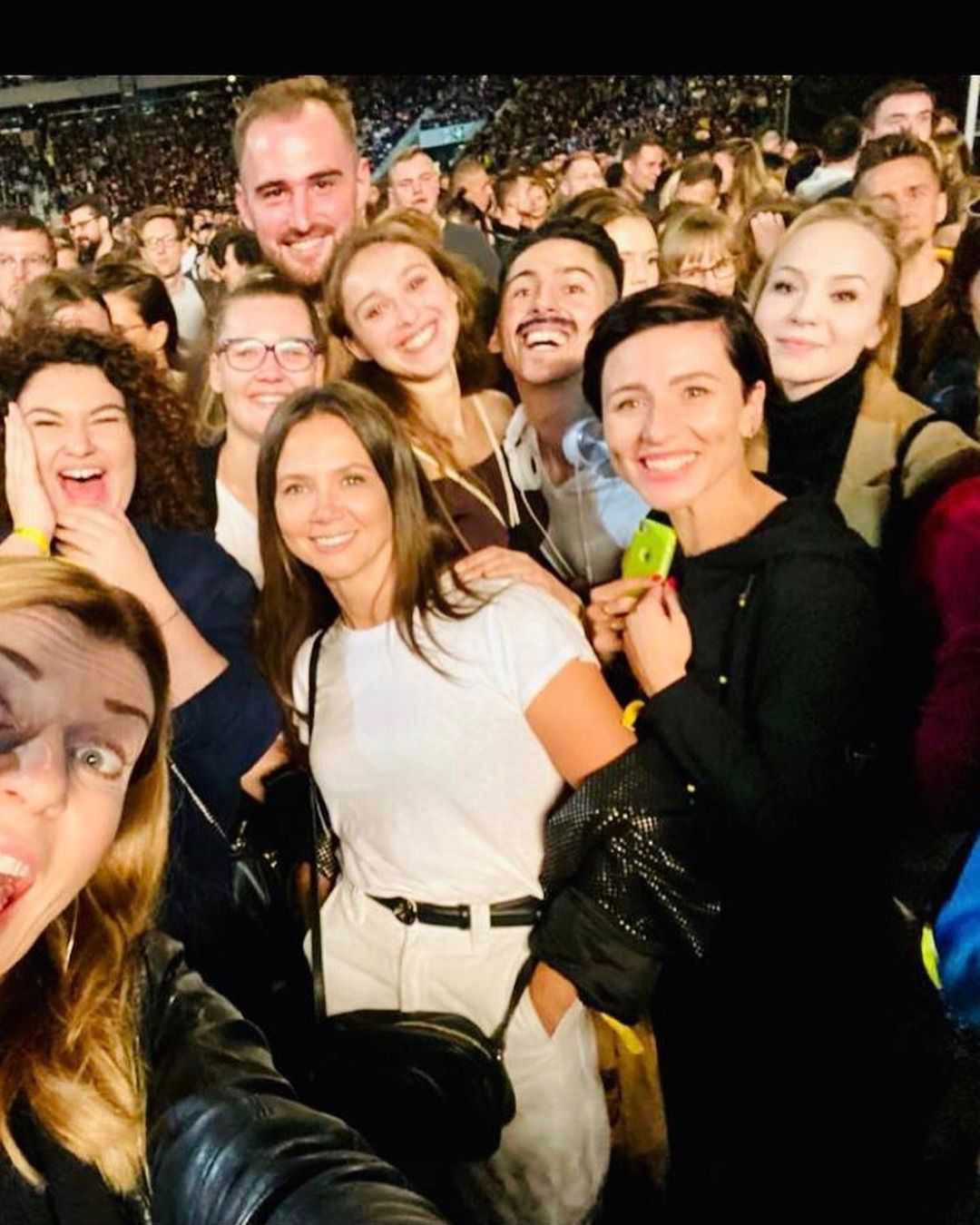 Kinga Rusin na koncercie Taco Hemingwaya i Dawida Podsiadło na Stadionie Narodowym