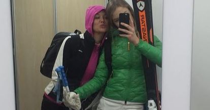 Kinga Rusin spędza święta z córką w górach