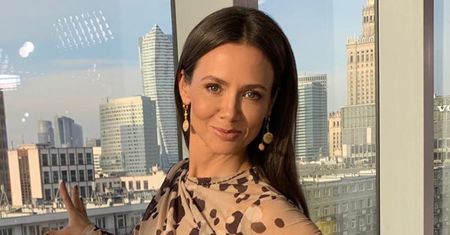 Oscary 2020: Kinga Rusin na czerwonym dywanie. Wyglądała zjawiskowo
