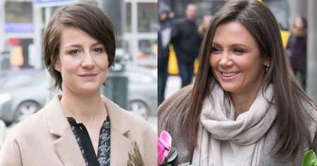 Maja Ostaszewska czy Kinga Rusin? Która z gwiazd miała lepszą wiosenną stylizację? [zdjęcia]
