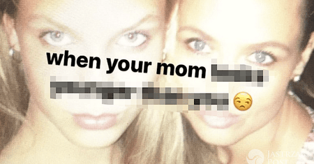 Iga Lis pokazała urocze zdjęcie z Kingą Rusin! Podpis mówi wszystko: "Kiedy Twoja mama..."