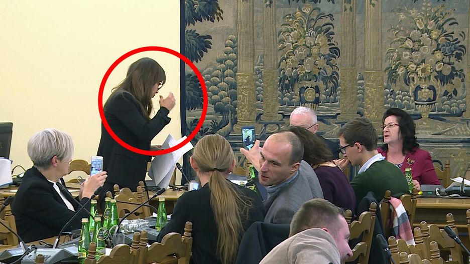 Dziennikarka kontra przewodnicząca sejmowej komisji 