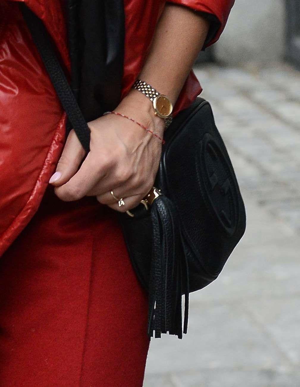 Stylizacja Kingi Rusin przed studiem Dzień Dobry TVN