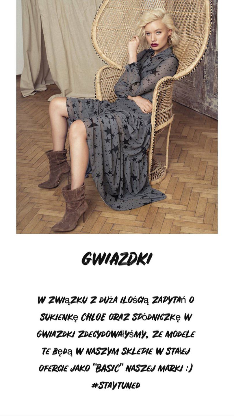 Sukienka Missu Design w gwiazdki