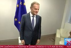 Stronnicze pytania i amerykański rap w tle. Tak TVP info zrobiło sondę dotyczącą Tuska