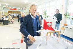 Są sondażowe wyniki wyborów. I już komentarz Donalda Tuska