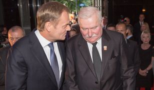 Urodziny Lecha Wałęsy. Donald Tusk przyjechał osobiście złożyć mu życzenia