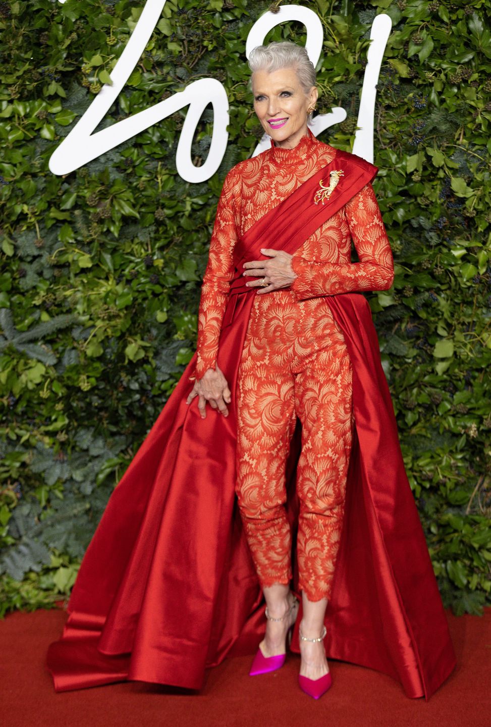 Maye Musk attends The Fashion Awards 2021 at the Royal Albert Hall, London, UK, Credit:James Shaw / Avalon