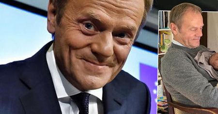 Donald Tusk pokazał jak spędza sobotę. Piękne zdjęcie z najmłodszą wnuczką, a w tle... bohater drugiego planu
