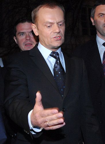 Premier Donald Tusk podsumuje 100 dni rządu