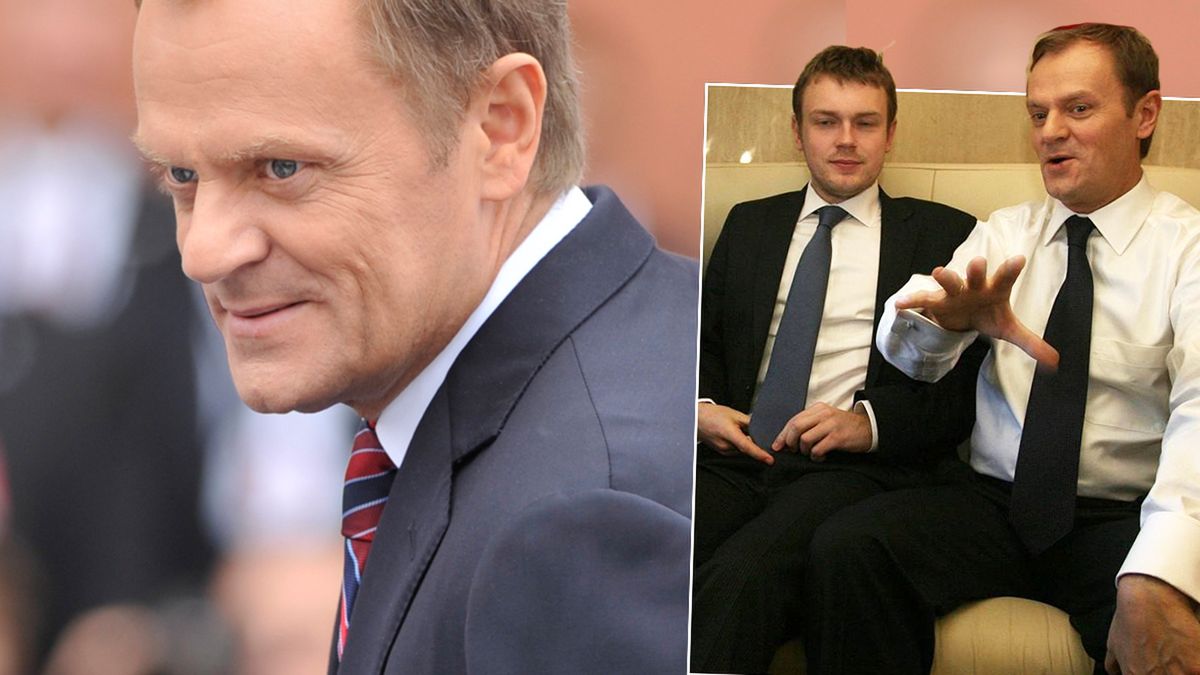 Donald Tusk i Michał Tusk