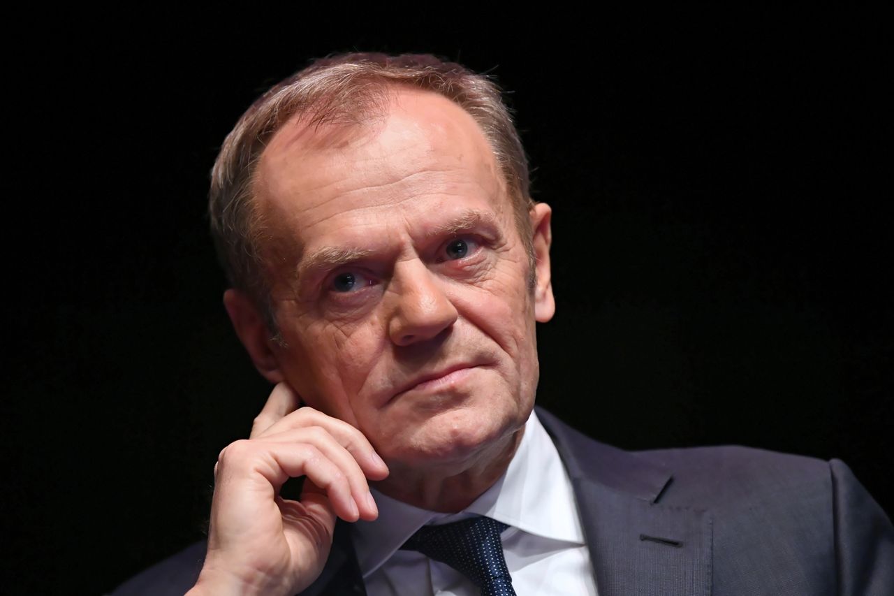 Donald Tusk w Białymstoku. "Żyjemy w czasach politycznej depresji"